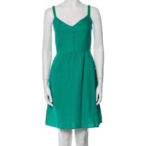 Green Sleeveless Dress